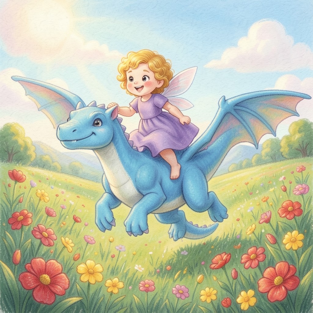 La Princesa Lía y el Dragón de Colores - ilustración 2