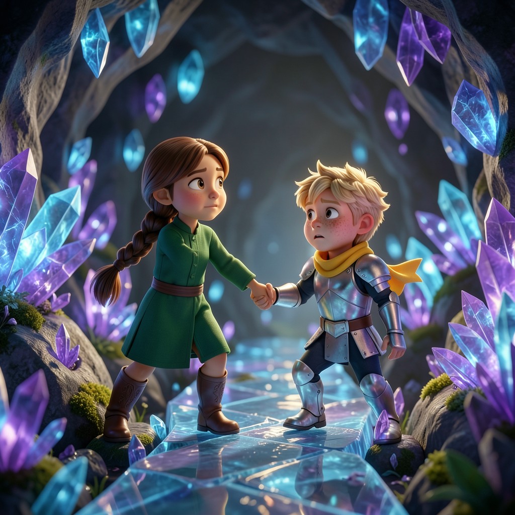 O Mistério do Vale do Eco: A Promessa de Beatriz e Lucas - ilustração 1