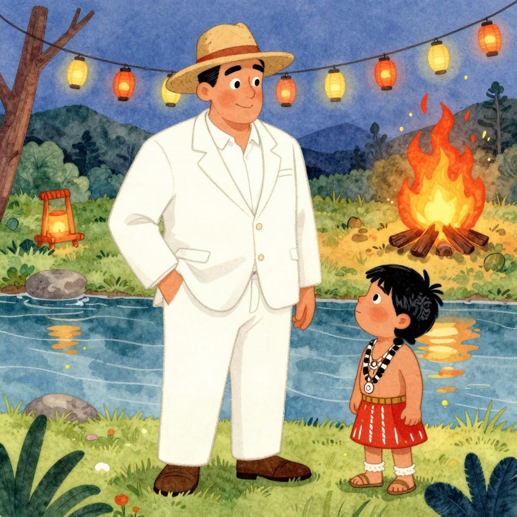 O Boto Cor-de-Rosa e a Festa Junina - ilustração 1
