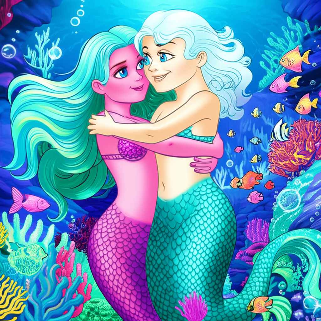 Las Aventuras Acuáticas de Coralina y Ondina
