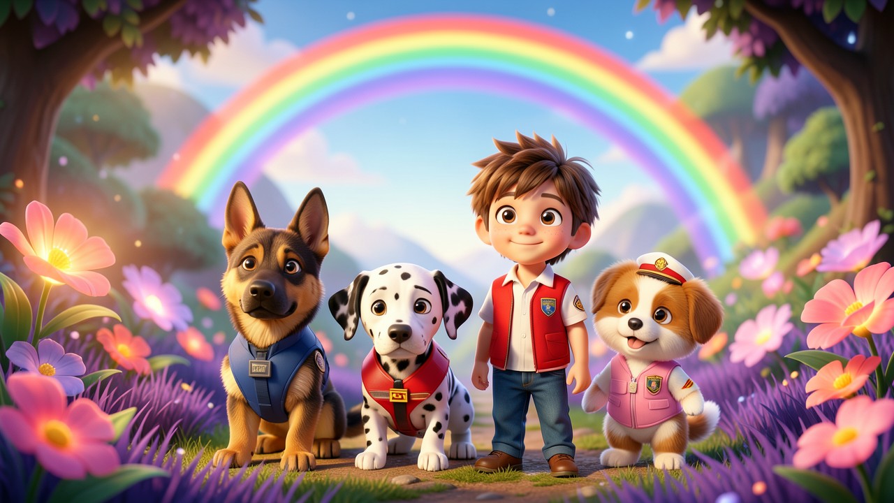 La Patrulla Canina y el Valle de los Unicornios