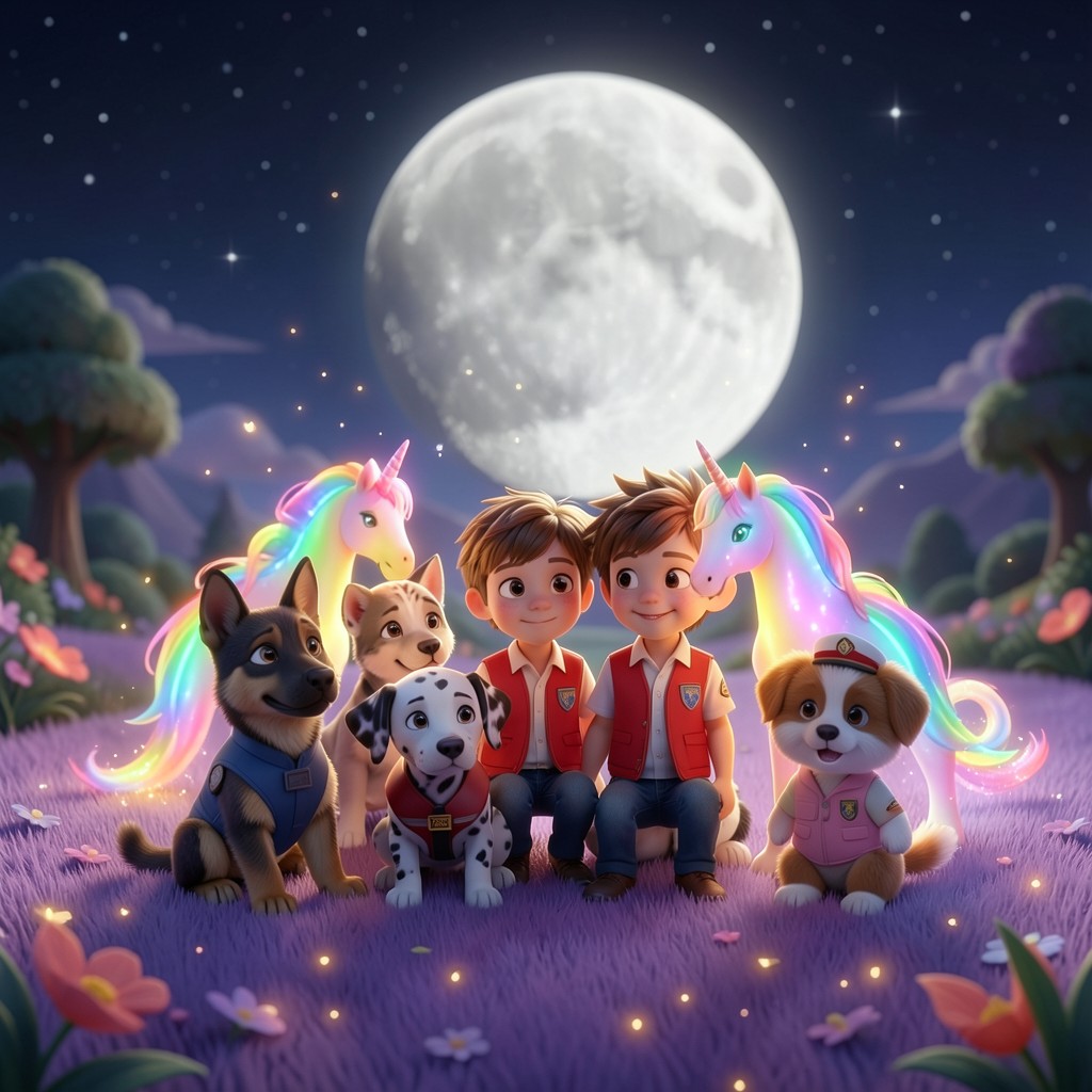 La Patrulla Canina y el Valle de los Unicornios - ilustración 2
