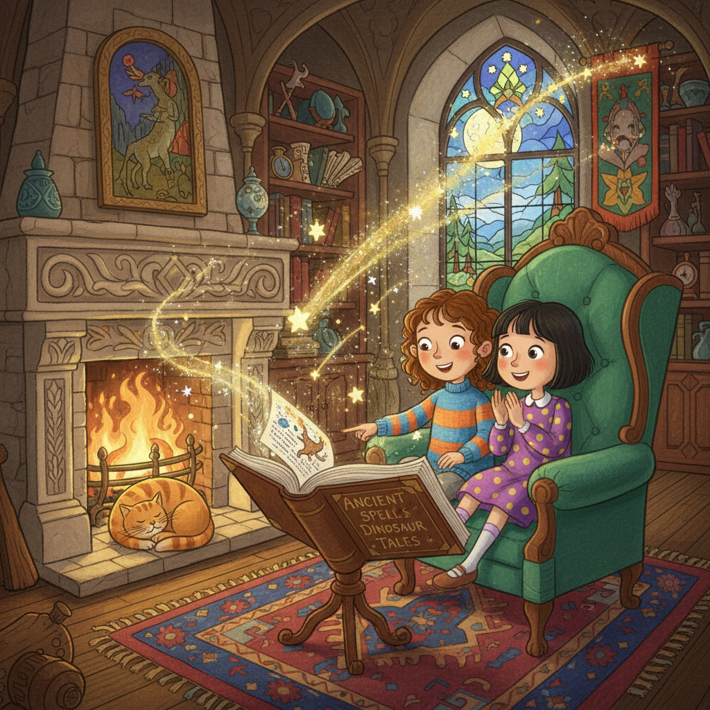 Maria Isabel y la Magia de los Dinosaurios