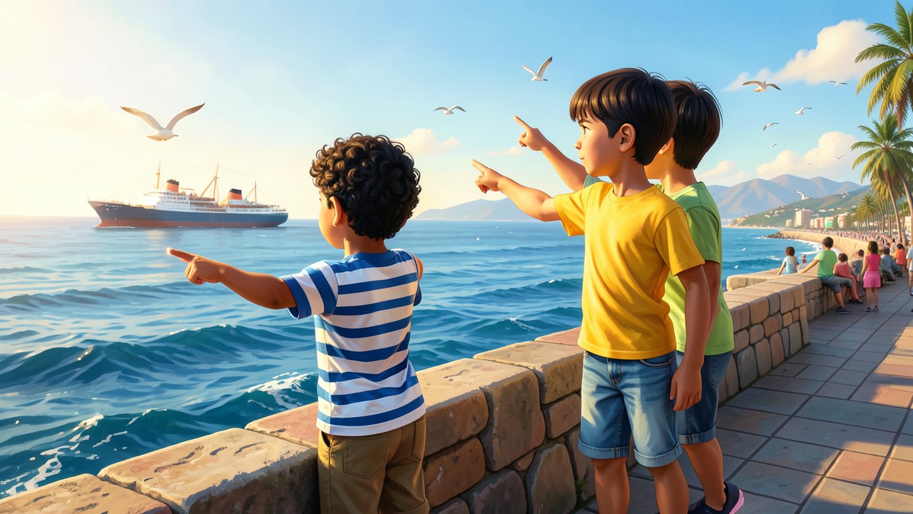 El Vuelo de la Esperanza: Corazones en el Malecón