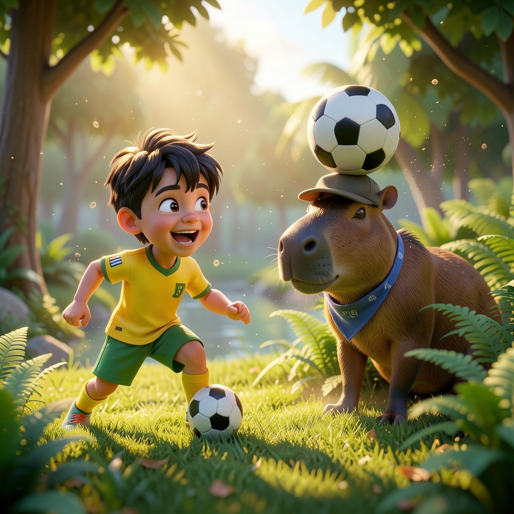 Ronaldo y el Misterio del Carpincho Goleador - illustration 1
