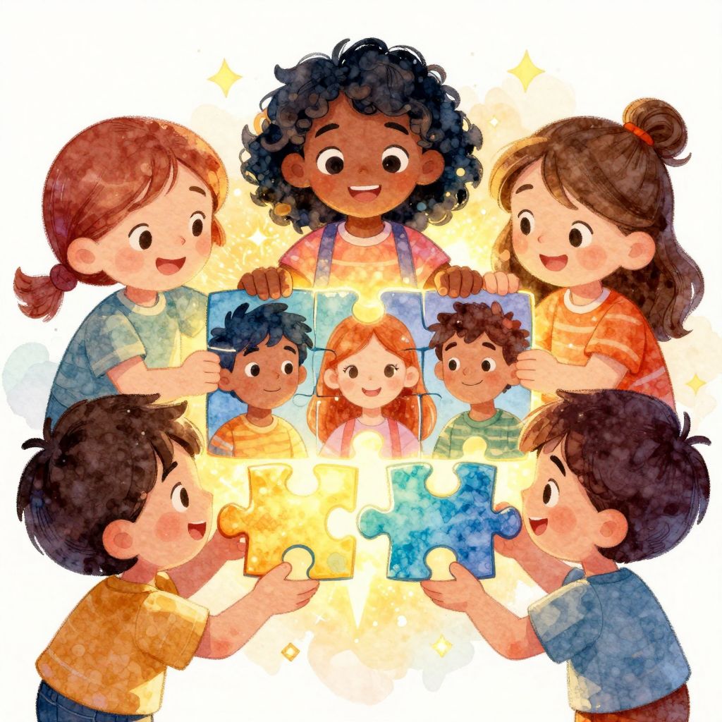 The Puzzle Friends - illustration 2