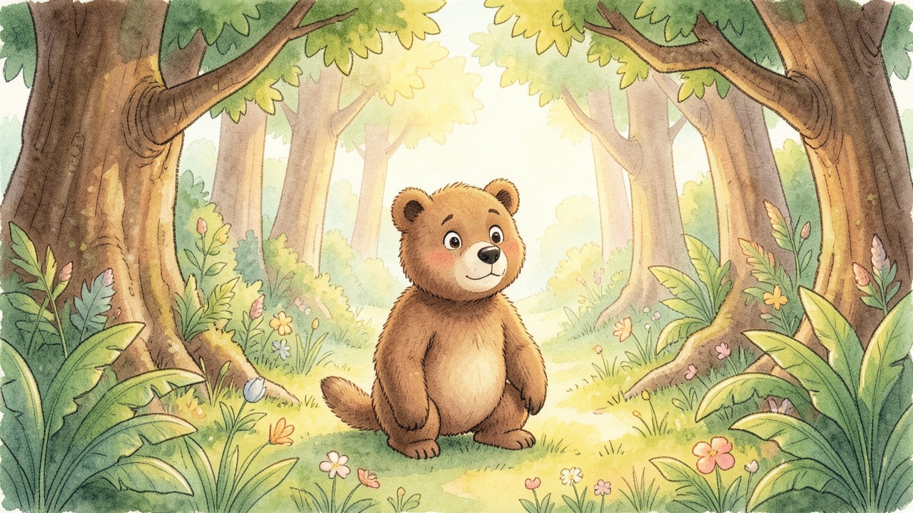 El Oso Solitario del Bosque