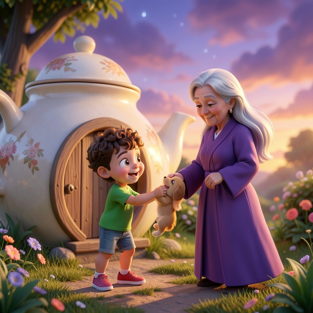 Oscar y el Perrito de las Palabras Mágicas - ilustración 2