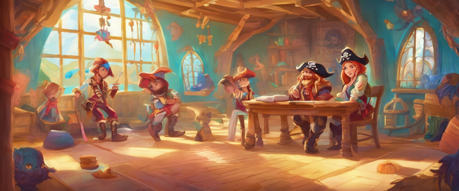La piratamaestra Pepita y el tesoro de las palabras