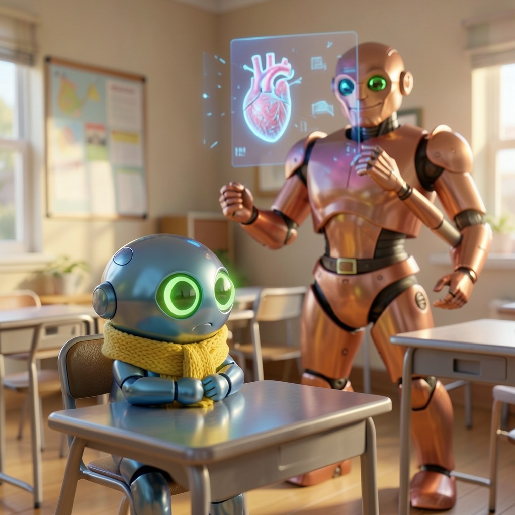 The Robot Who Listened with His Heart - illustration 1