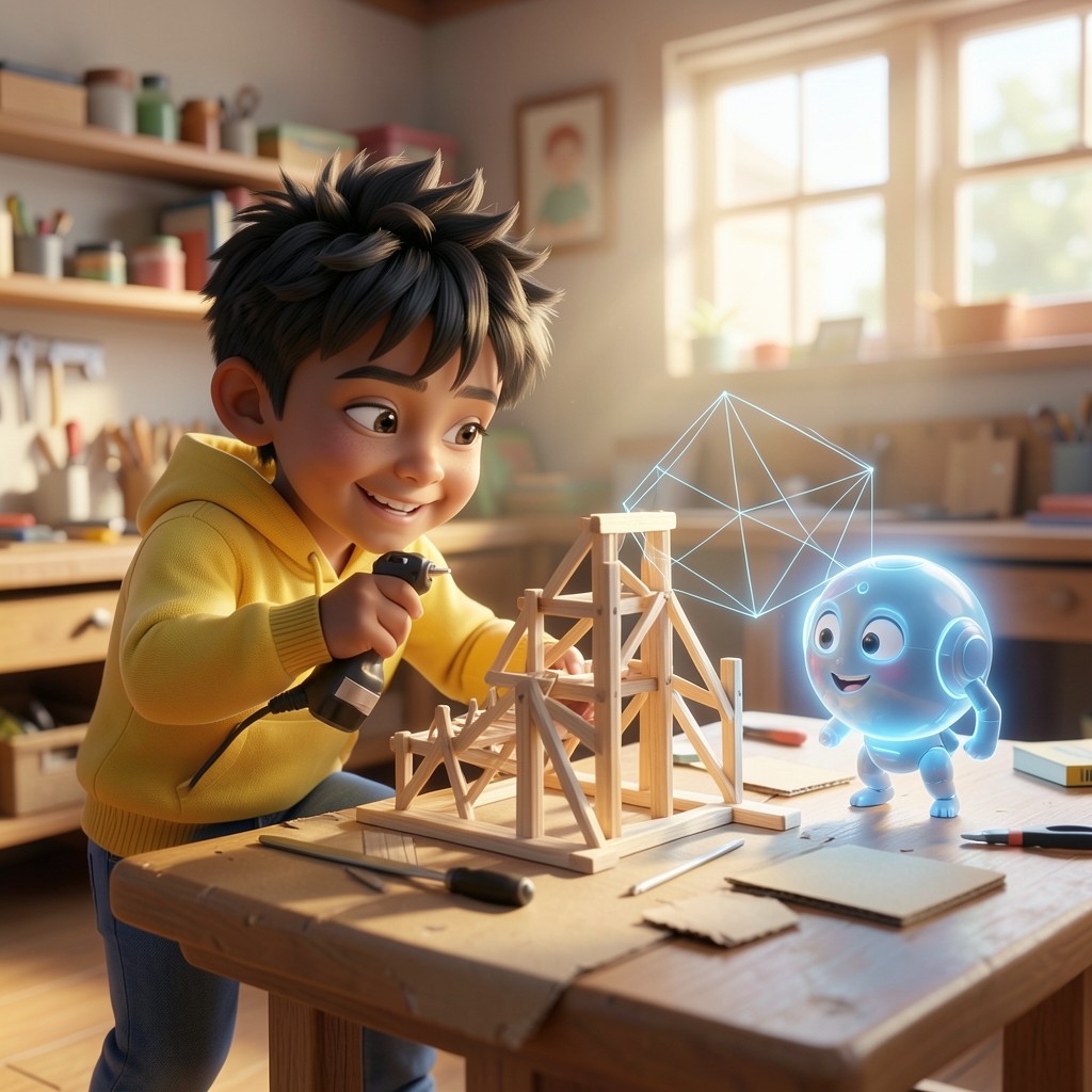 Mateo y la Chispa de la Sabiduría: El Secreto de Aura - ilustración 1