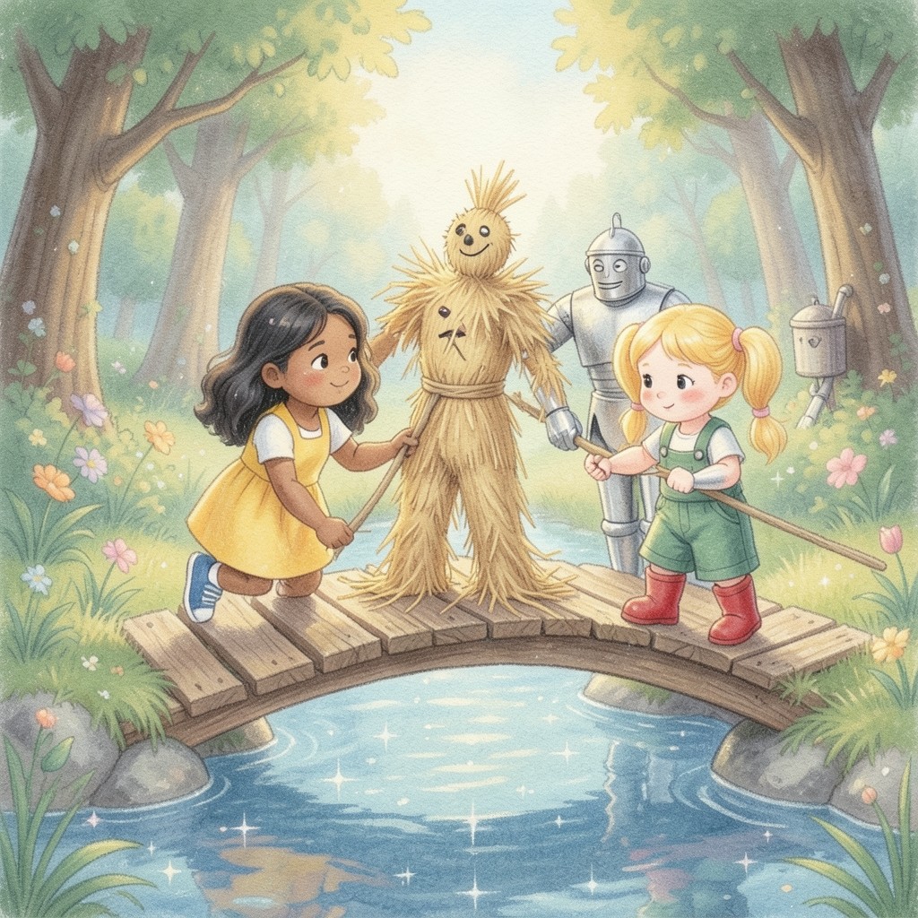 Luna, Sofy y el Misterio del Camino de Esmeralda - ilustración 1