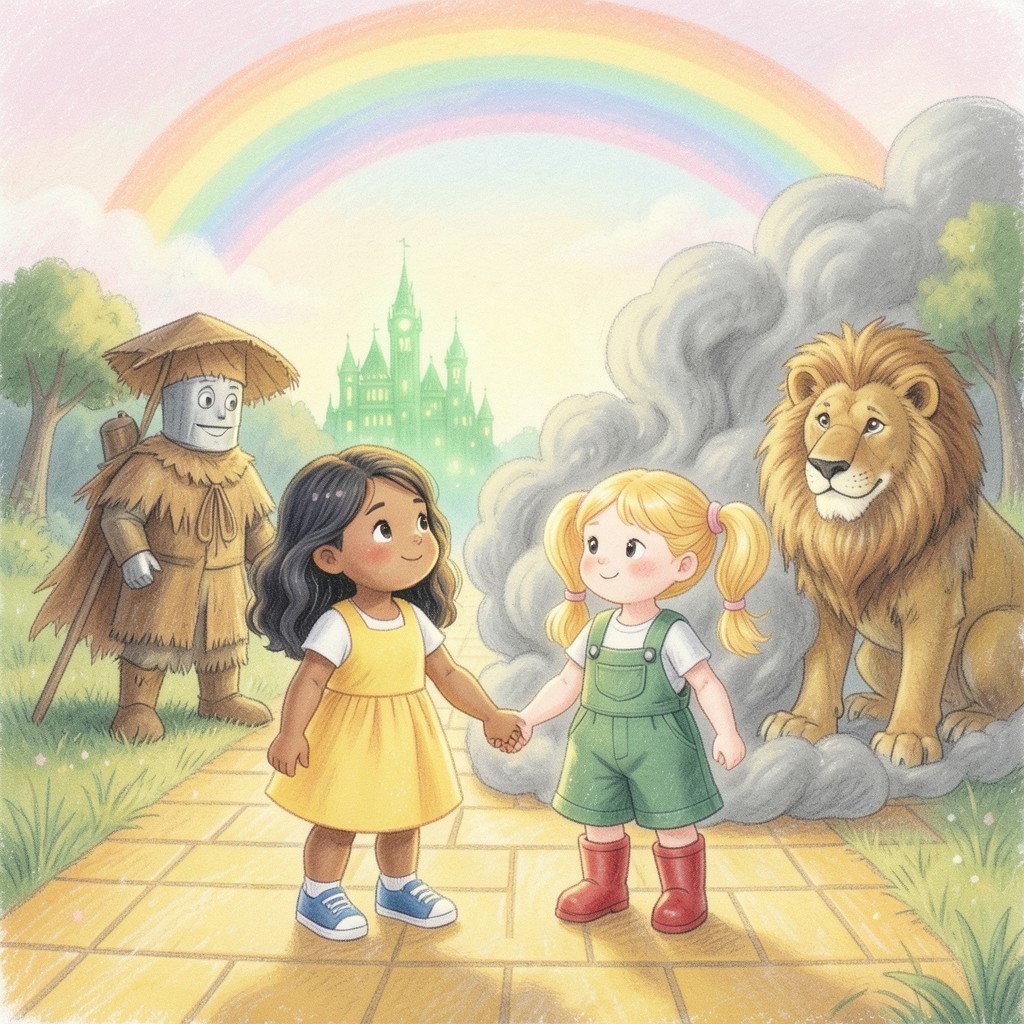 Luna, Sofy y el Misterio del Camino de Esmeralda - ilustración 2