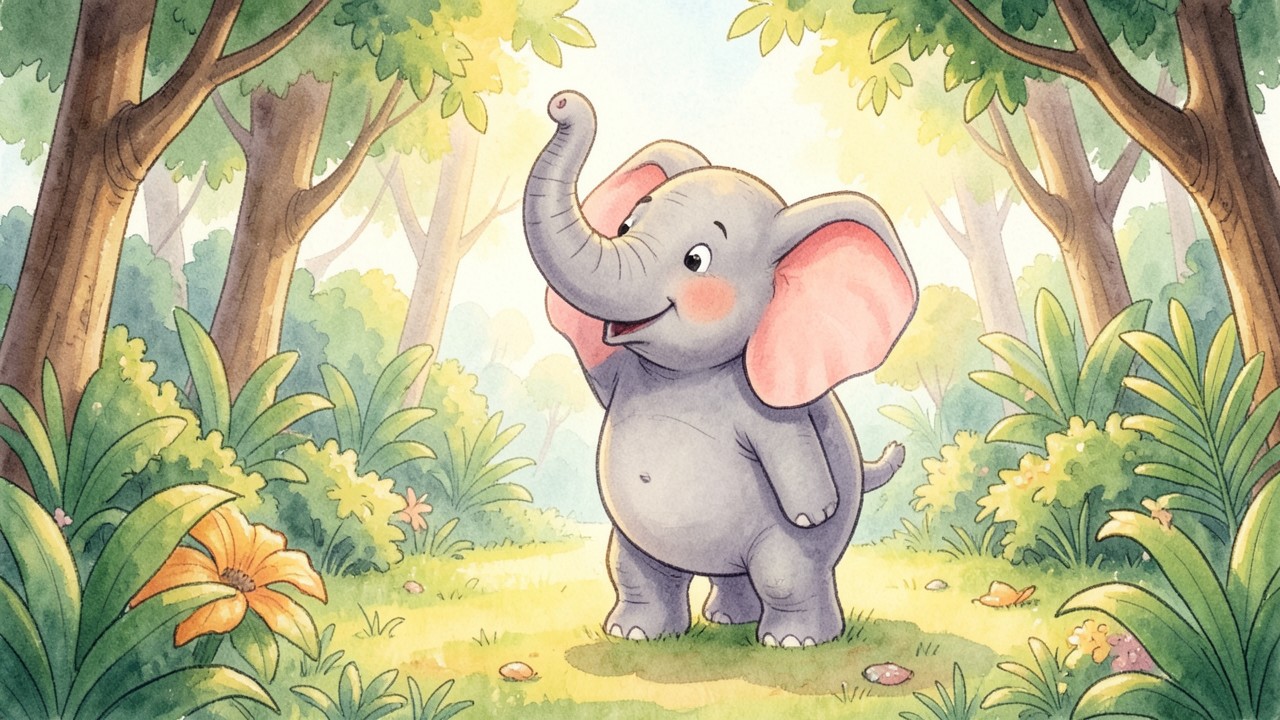 El Elefante Explorador y el Tesoro Perdido