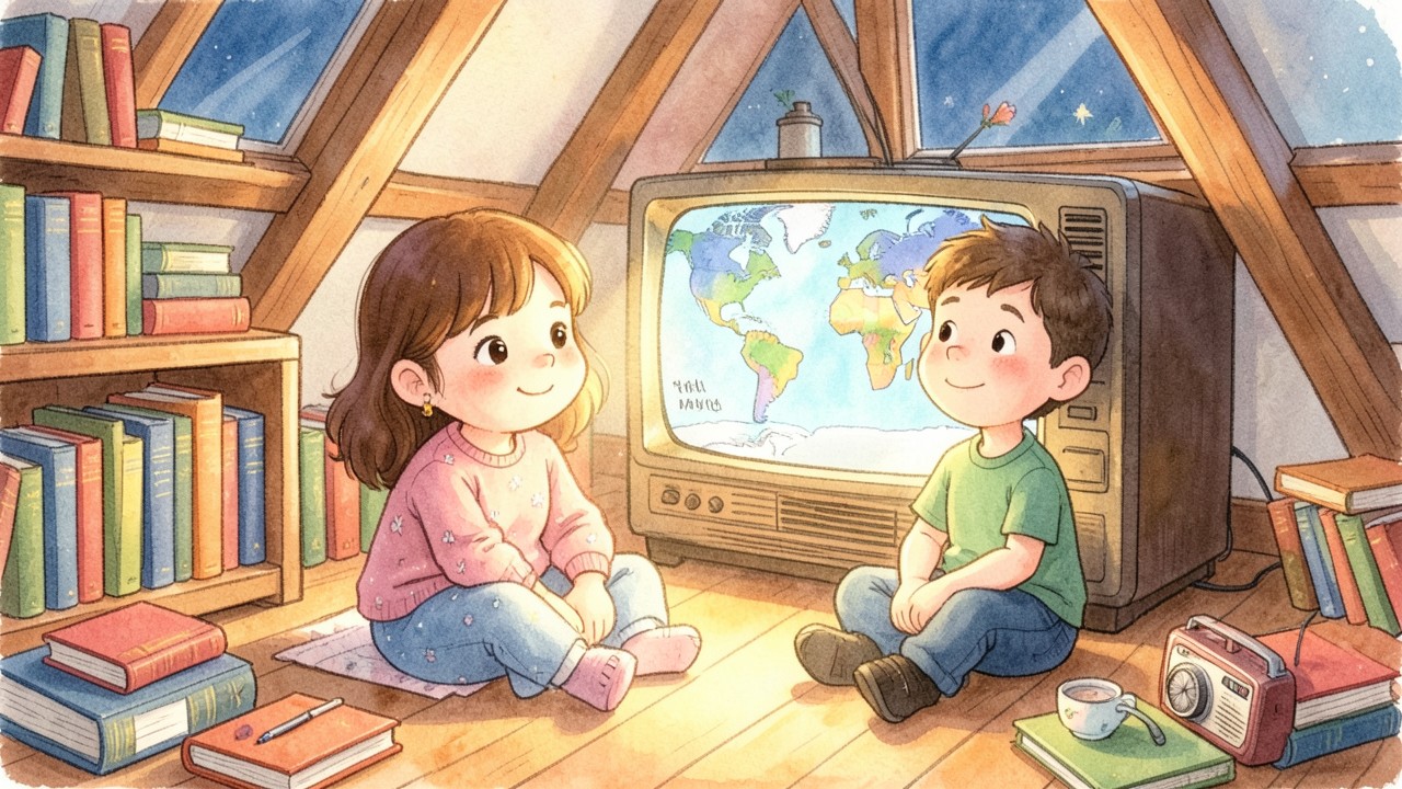 ¡El viaje mágico de los medios!