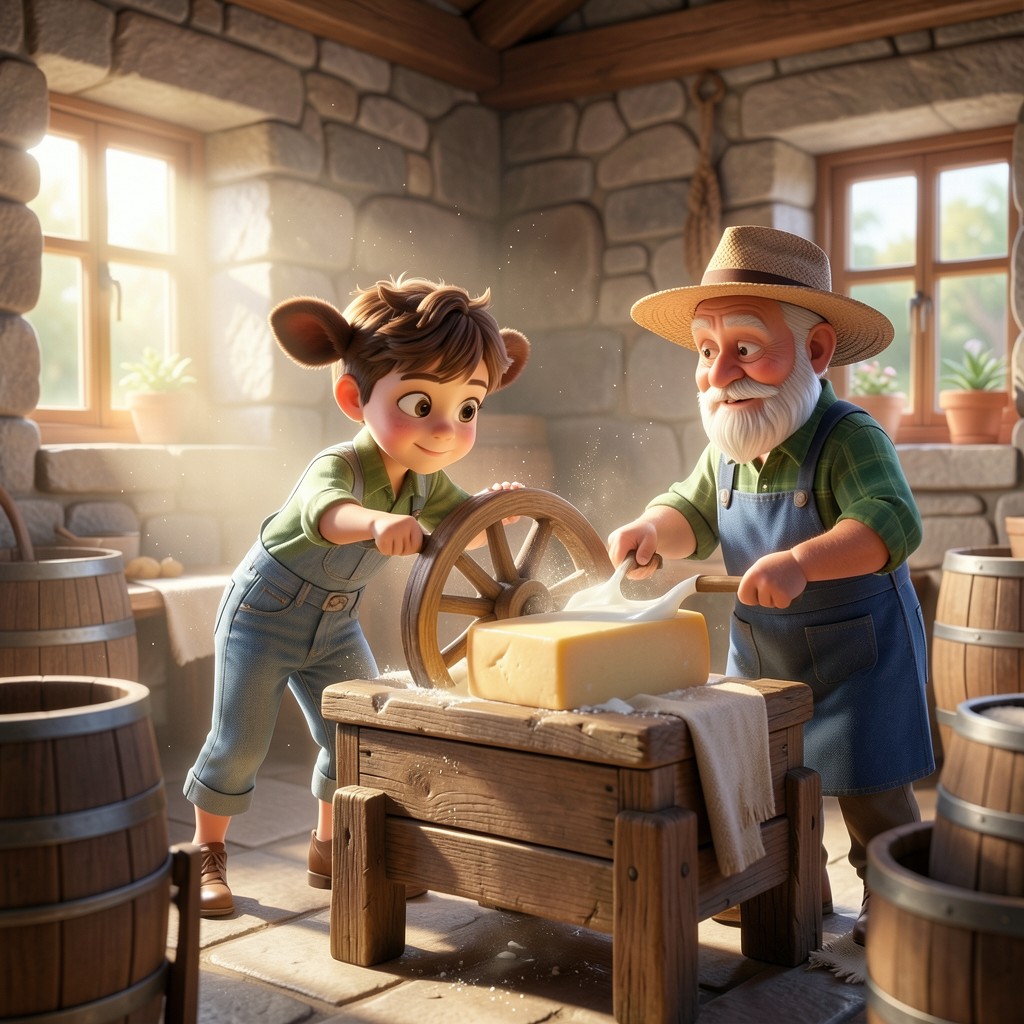 El Secreto del Queso de Cristal: El Legado del Valle Esmeralda - ilustración 1