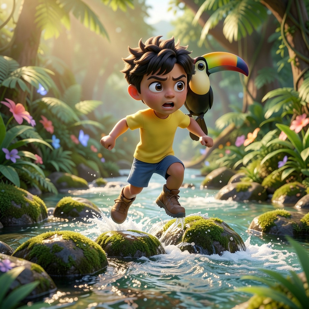 Juan Manuel y el Despertar de la Selva Dorada - ilustración 1