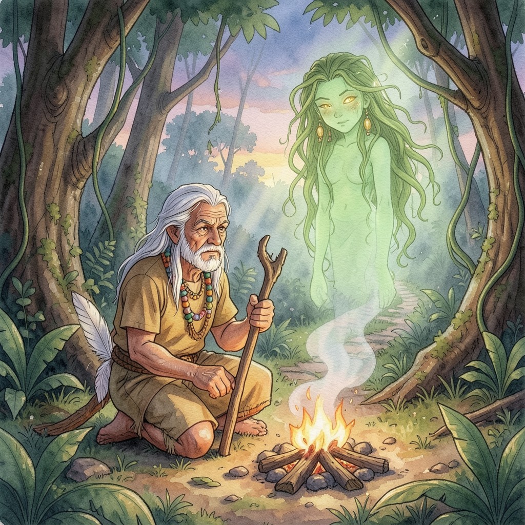 Makatañé y el Camino del Humo Sagrado - ilustración 1