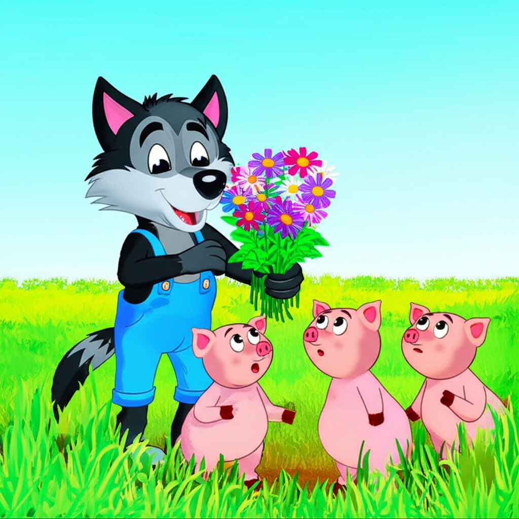 Lobo Bueno y los Cerditos Prejuiciosos