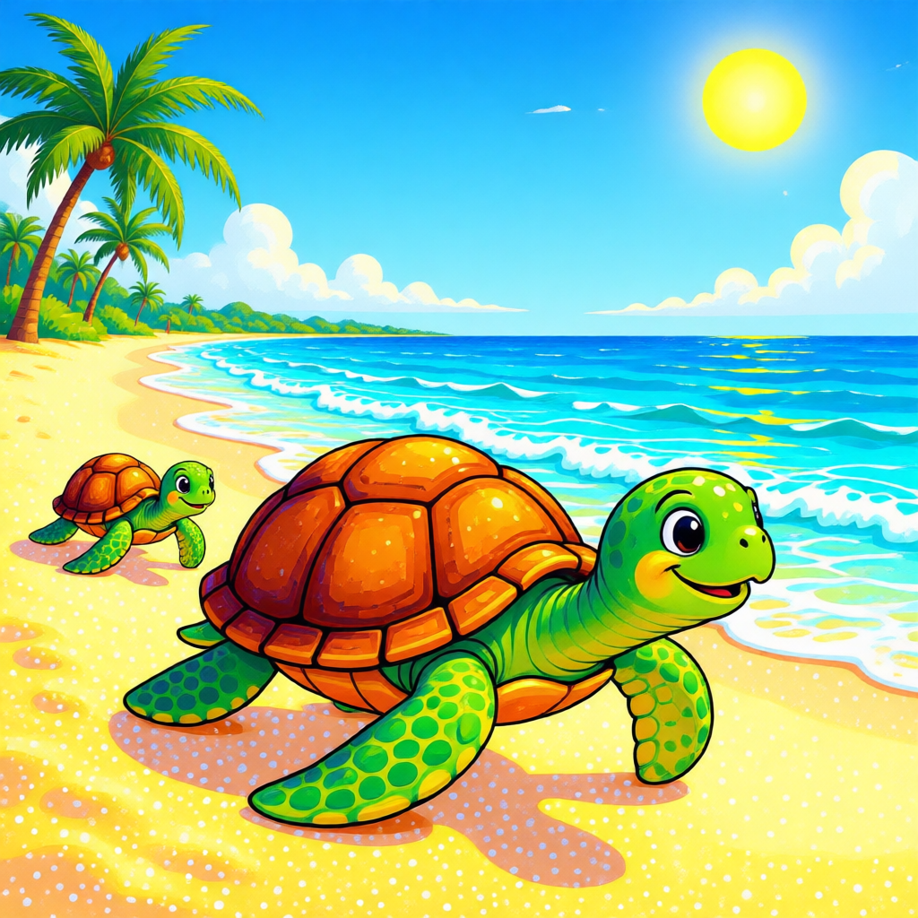 Unidos bajo el Caparazón: El Gran Tesoro de la Familia Tortuga - ilustración 2