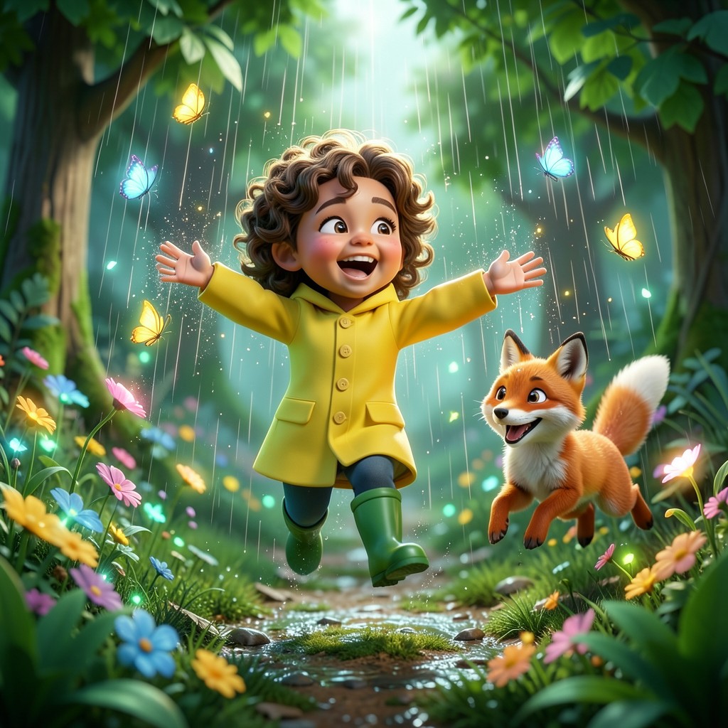 Lucía y el Latido del Bosque Esmeralda - ilustración 2