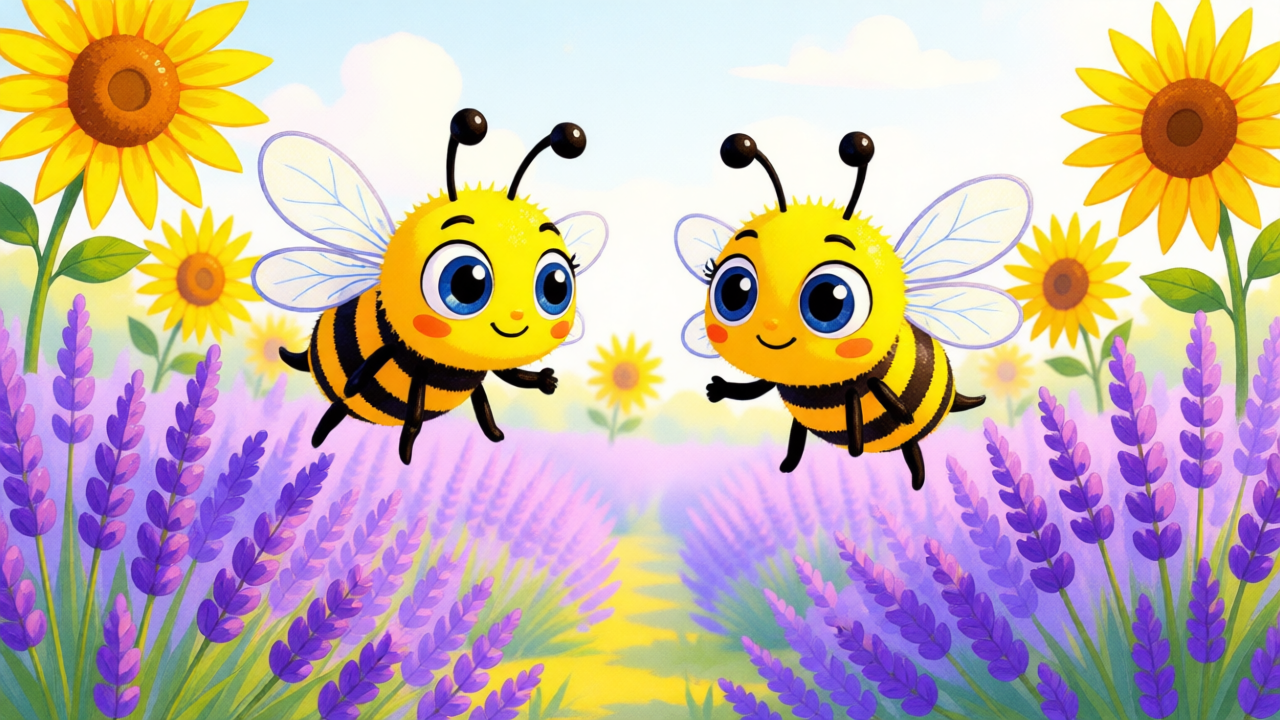 El Gran Viaje de Bastián y Bella: Las Abejitas del Prado Dorado