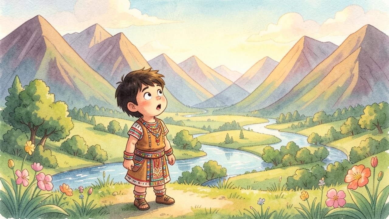 El niño Inca y la conquista española
