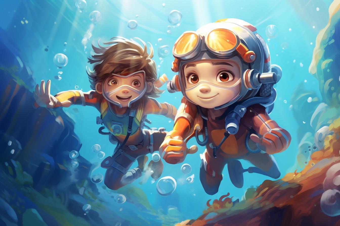 En busca del tesoro submarino