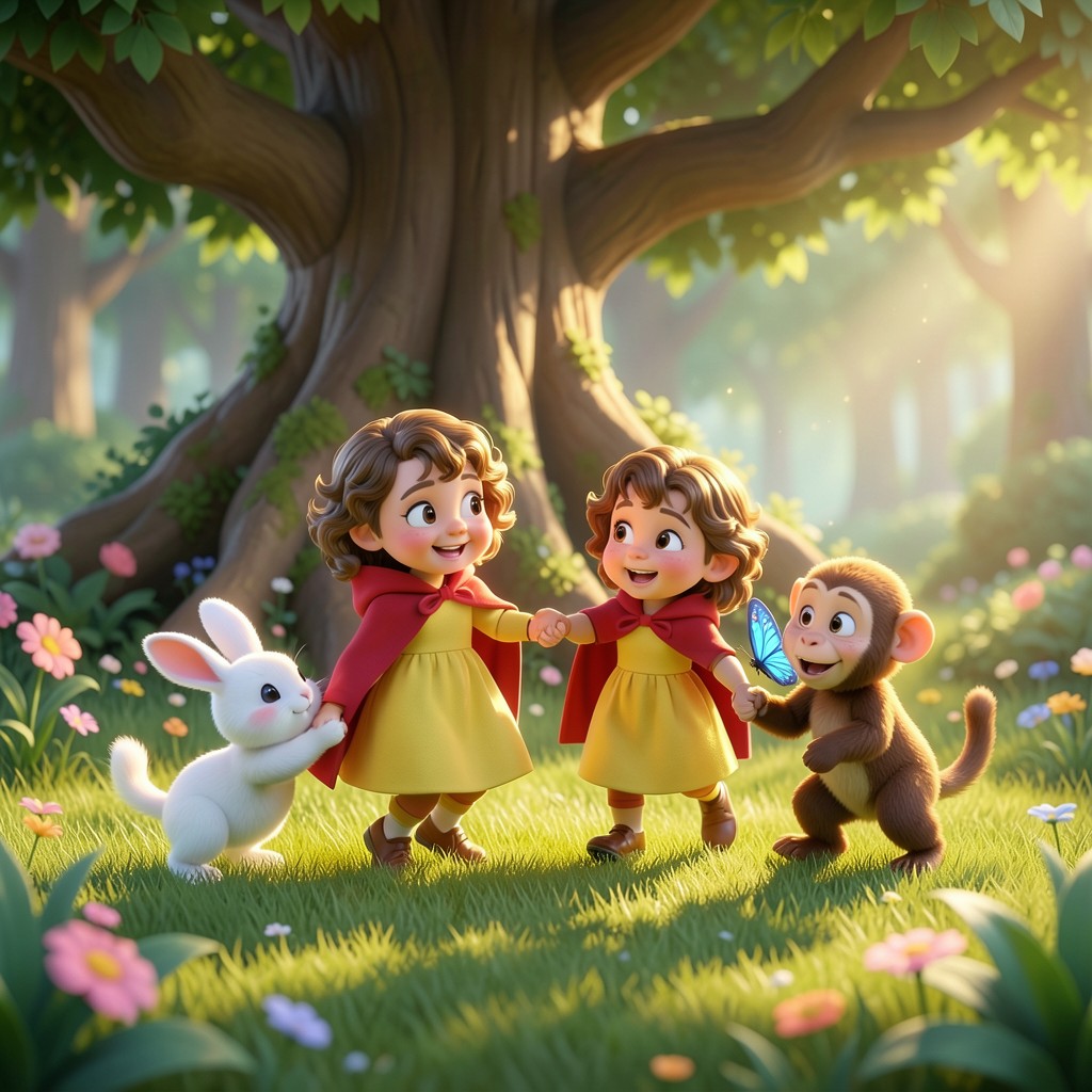 Little Red's Happy Forest Song - illustration 2