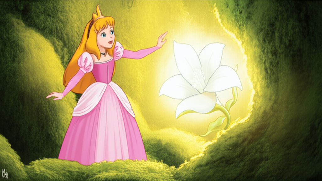 La Princesa Melanie y el Secreto de la Flor Luminosa