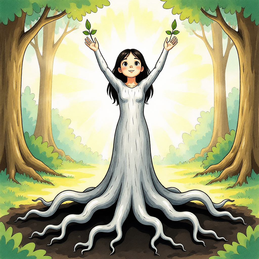 Elara y el Secreto de las Raíces - ilustración 1
