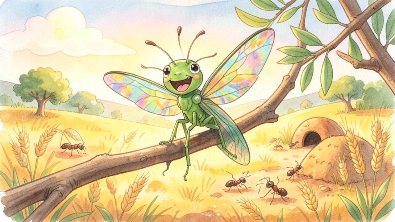 The Ant and the Cicada: A Symphony of Survival