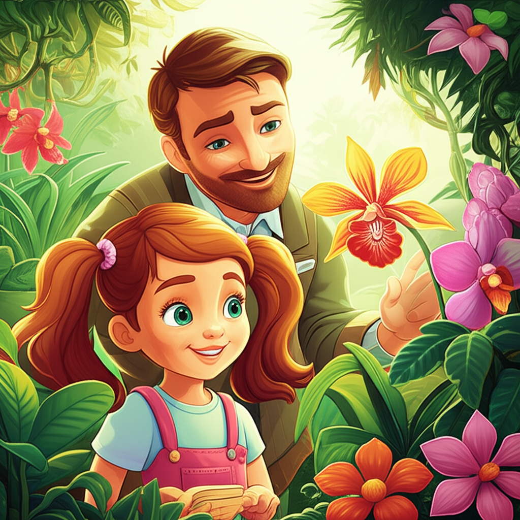 El Misterio del Jardín Susurrante: Sofía y la Orquídea Peligrosa