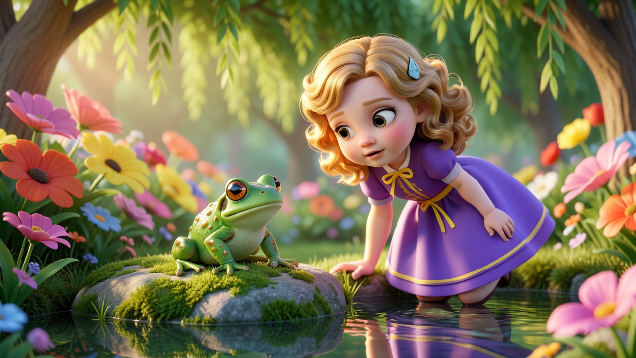 La Princesa Elena y el Secreto del Estanque Esmeralda