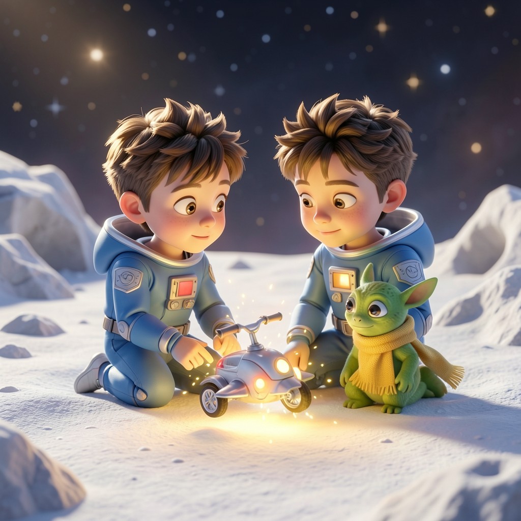Mateo y el Secreto de la Luna Plateada - ilustración 1