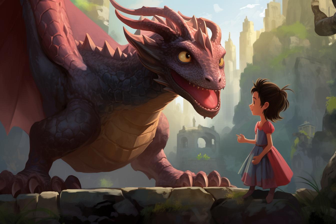 La princesa Valentina y el dragón encantado