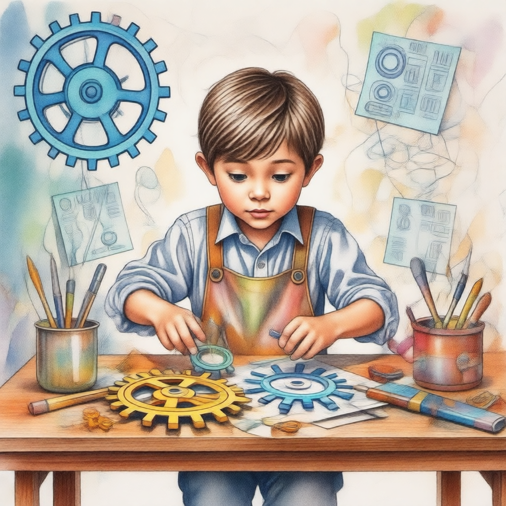 Samuel y el Taller de los Sueños Mágicos - ilustración 1