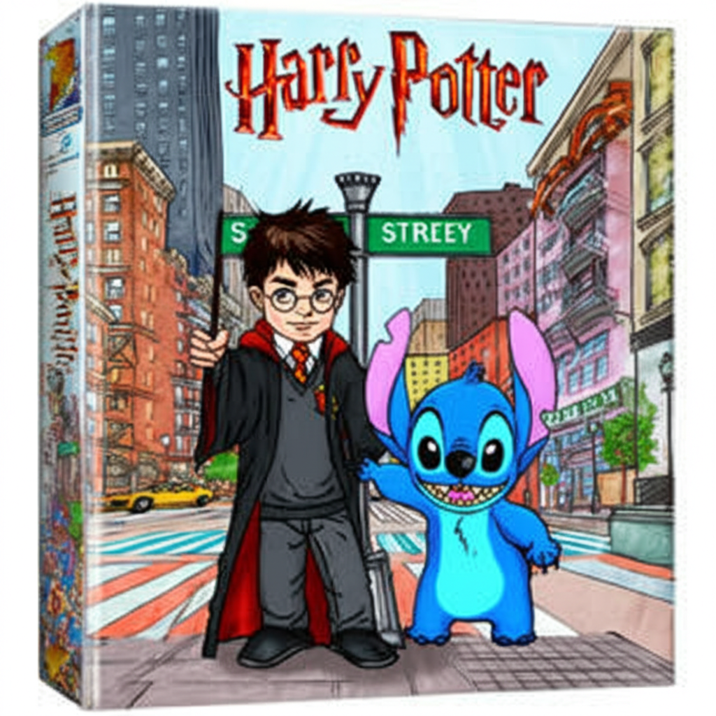 ¡Harry Potter y Stitch Contra el Fantasma Gruñón de la Gran Ciudad!
