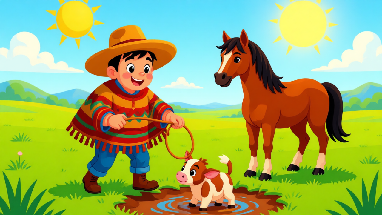 El Gran Galope de Mateo y su Fiel Rayo