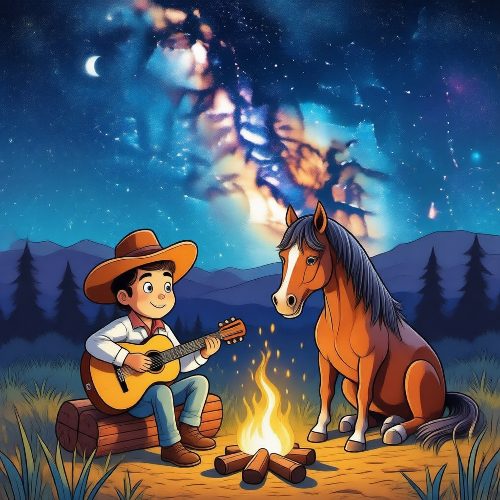 El Gran Galope de Mateo y su Fiel Rayo - illustration 2
