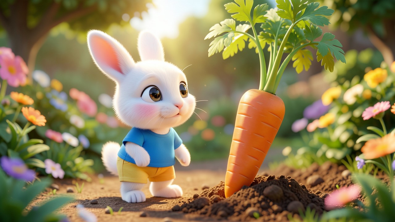 Petit Lapin et le Jardin Magique