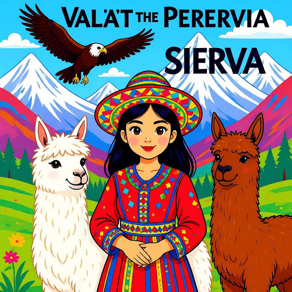 El Viaje Mágico de Valeria por el Perú - illustration 1