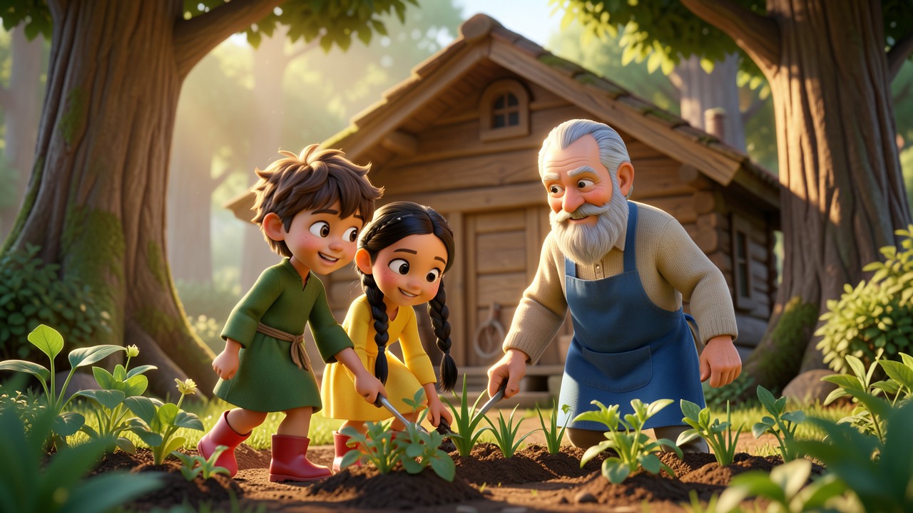 El Corazón de Madera y el Susurro del Bosque