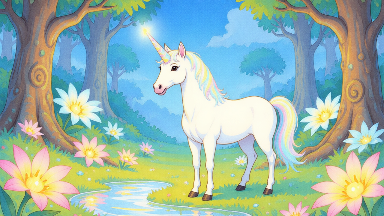 El Secreto de Destello: El Unicornio de los Sueños de Colores
