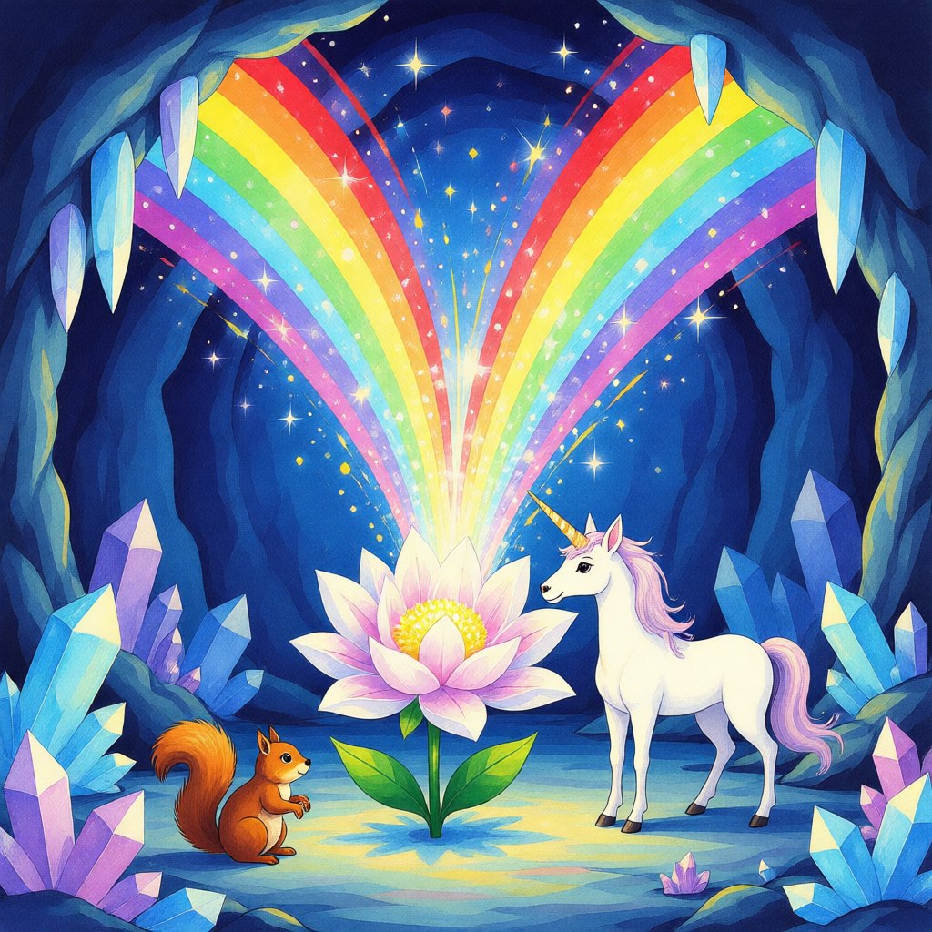 El Secreto de Destello: El Unicornio de los Sueños de Colores - ilustración 2