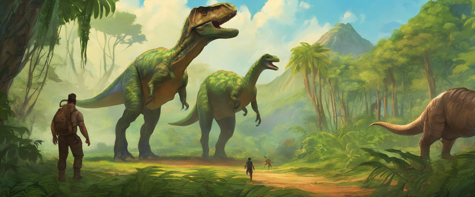 La aventura en el Mundo de los Dinosaurios