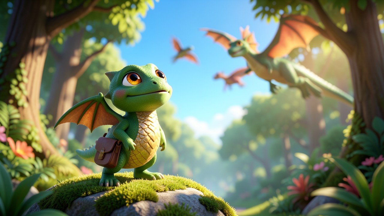 El Gran Salto de Bernabé: El Dragón que Caminaba por las Nubes