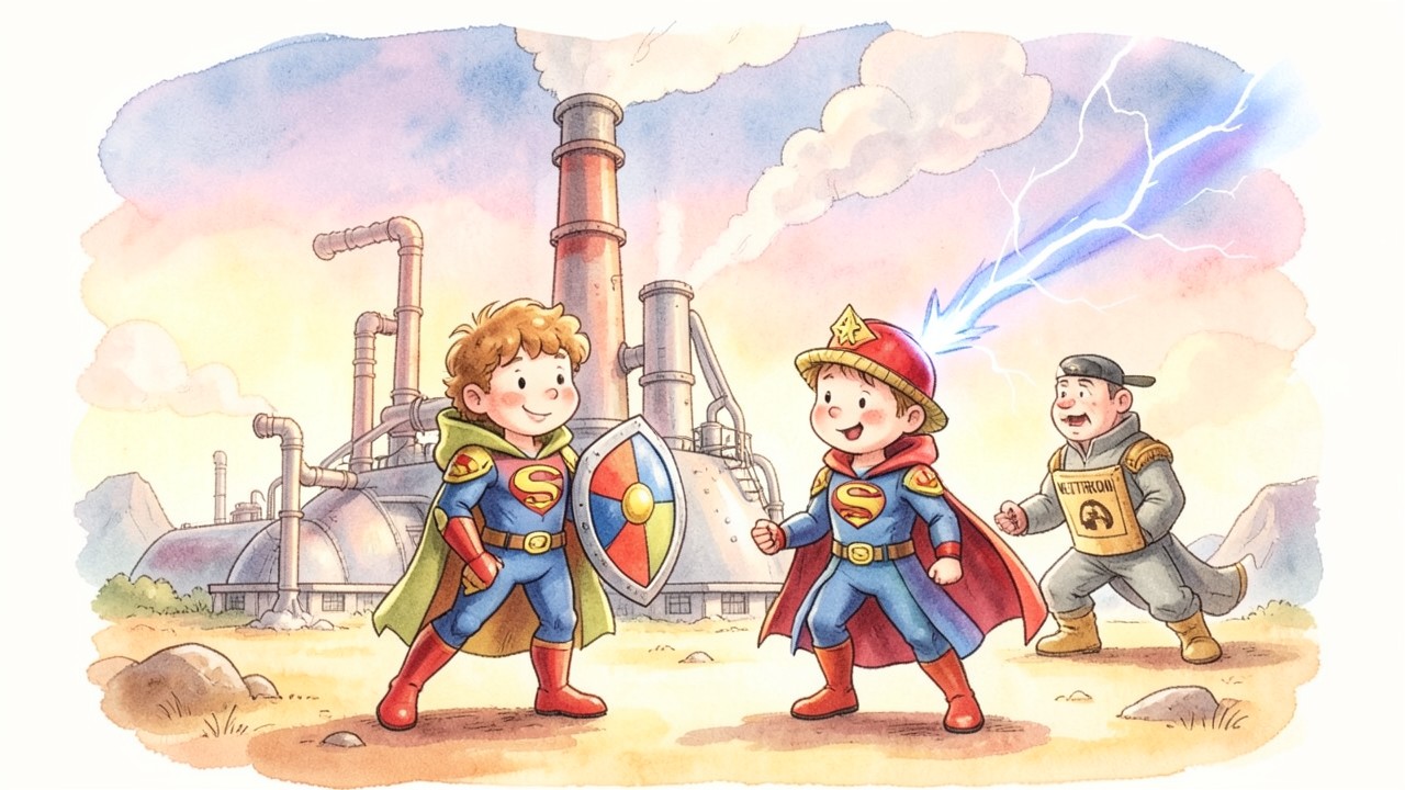 Los Superhéroes de la Energía Nuclear