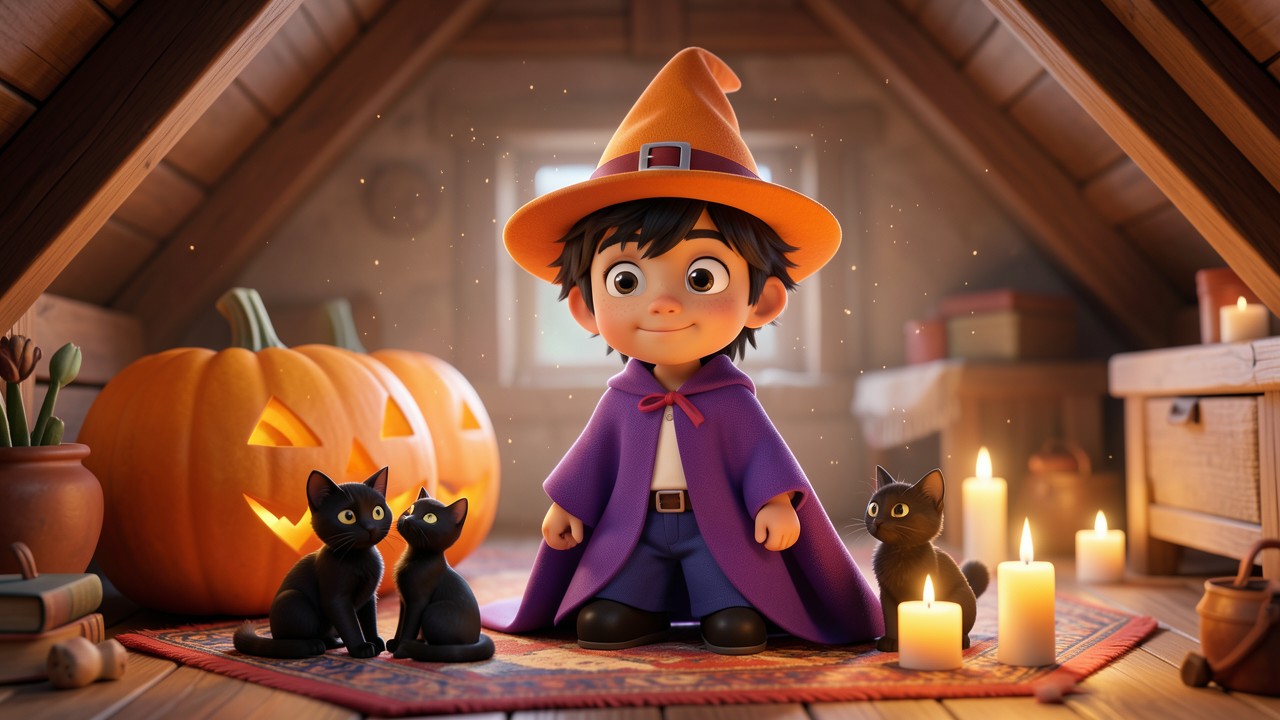 Mateo y el Misterio de los Cincuenta Objetos de Halloween