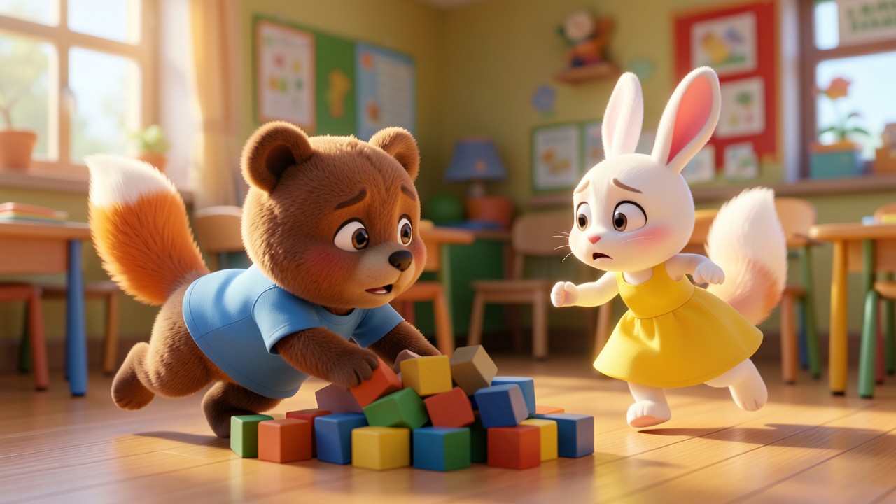 Cuento: “El semáforo mágico de los amigos”